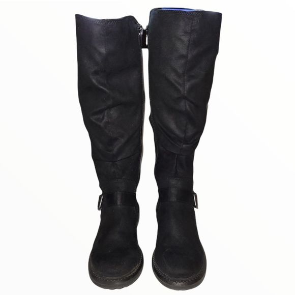 Sonoma Black Leather Boots Size 6 - Picture 2 of 8